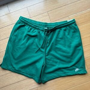 Nike Emerald Green Casual Shorts